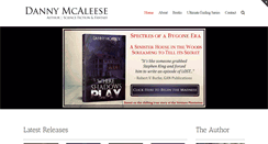 Desktop Screenshot of dannymcaleese.com